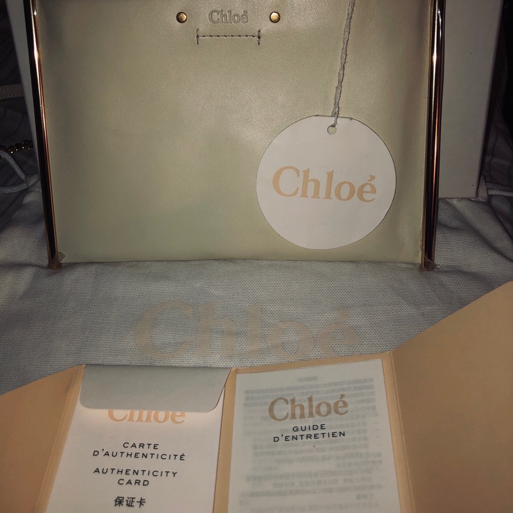 Chloe SMALL shoulder clutch